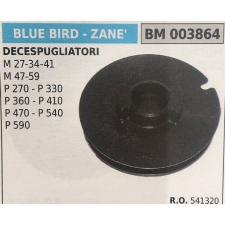 PULEGGIA AVVIAMENTO BRUMAR BLUE BIRD DECESPUGLIATORI M 273441 M 4759 P 270  P 330 P 360  P 410 P 470  P 540 P 590