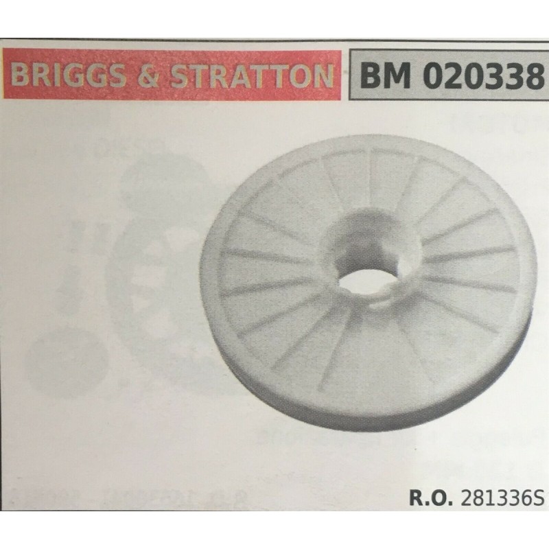 PULEGGIA AVVIAMENTO BRUMAR BRIGGS & STRATTON