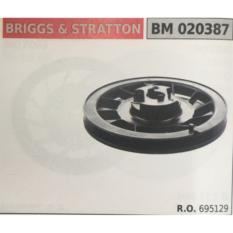 PULEGGIA AVVIAMENTO BRUMAR BRIGGS & STRATTON