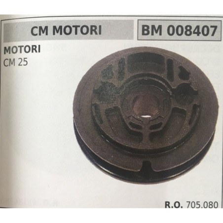 PULEGGIA AVVIAMENTO BRUMAR CM MOTORI MOTORI CM 25
