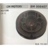 PULEGGIA AVVIAMENTO BRUMAR CM MOTORI MOTORI CM 25