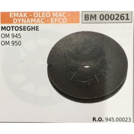 PULEGGIA AVVIAMENTO BRUMAR EMAK  OLEO MAC  DYNAMAC  EFCO MOTOSEGHE OM 945 OM 950