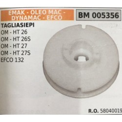 PULEGGIA AVVIAMENTO BRUMAR EMAK  OLEO MAC  DYNAMAC  EFCO TAGLIASIEPI OM  HT 26 OM  HT 26S OM  HT 27 OM  HT 27S EFCO 132