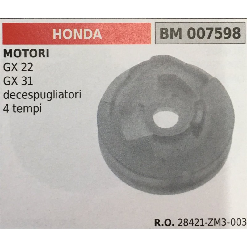 PULEGGIA AVVIAMENTO BRUMAR HONDA MOTORI GX 22 GX 31 decespugliatori 4 tempi