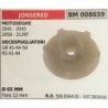 PULEGGIA AVVIAMENTO BRUMAR JONSERED MOTOSEGHE 2041  2045 2050  2139T DECESPUGLIATORI GR 414450 RS 4144    Ø 65 MM foro 12 mm
