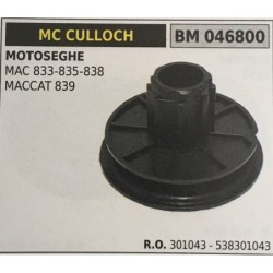 PULEGGIA AVVIAMENTO BRUMAR MC CULLOCH MOTOSEGHE MAC 833835838 MACCAT 839