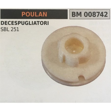 PULEGGIA AVVIAMENTO BRUMAR POULAN DECESPUGLIATORI SBL 251