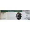 BRUMAR RUOTE VARIE GREEN LINE   MOTOFALCI GL 87MF  ruota sinistra Ø esterno 320 mm Ø interno 251 mm spessore 88180 mm   RO   35