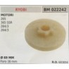 PULEGGIA AVVIAMENTO BRUMAR RYOBI MOTORI 265 365 SSR 2843 2643    Ø 69 MM foro 16 mm
