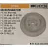 PULEGGIA AVVIAMENTO BRUMAR STIHL DECESPUGLIATORI FR 350450480 FS 384546558790 FS 100111120130 FS 200250300310 FS 350450480 FC 5