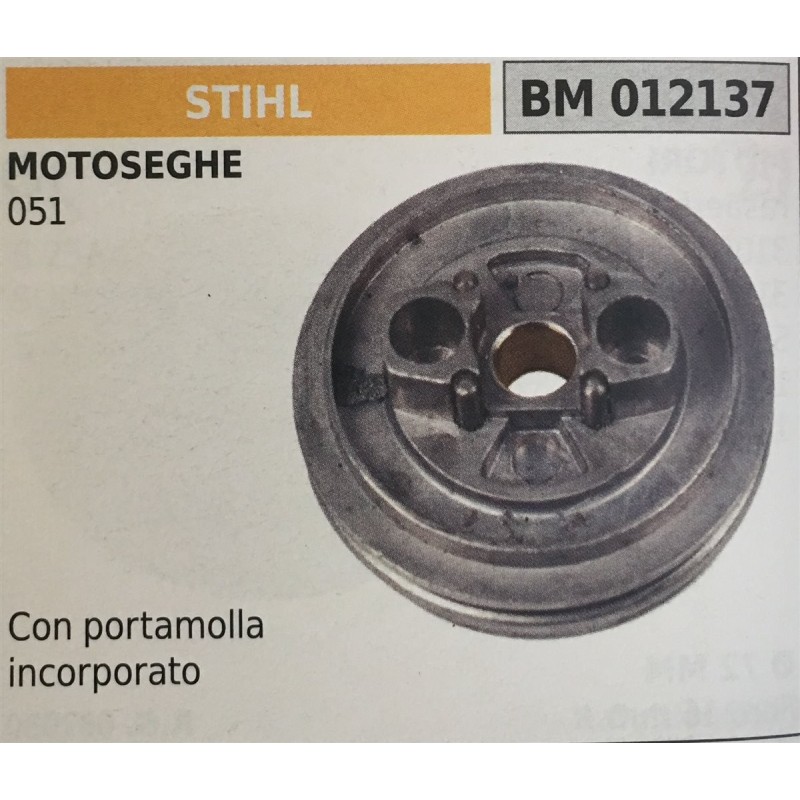 PULEGGIA AVVIAMENTO BRUMAR STIHL MOTOSEGHE 038 048    Ø 785 MM foro 8 mm