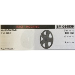 BRUMAR RUOTE VARIE IKRA  MOGATEC  ARIEGGIATORI IEVL 1400  Ø esterno 180 mm Ø interno  spessore   RO 80200653