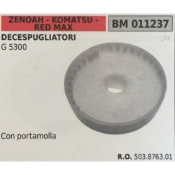 PULEGGIA AVVIAMENTO BRUMAR ZENOAH  KOMATSU  RED MAX DECESPUGLIATORI G 5300    con portamolla