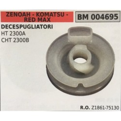 PULEGGIA AVVIAMENTO BRUMAR ZENOAH  KOMATSU  RED MAX DECESPUGLIATORI HT 2300A CHT 2300B