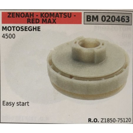 PULEGGIA AVVIAMENTO BRUMAR ZENOAH  KOMATSU  RED MAX MOTOSEGHE 4500    Easy start