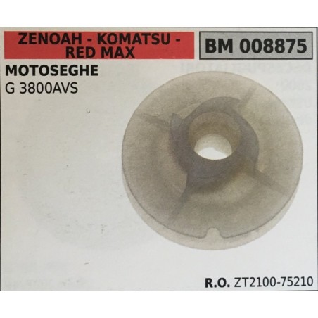 PULEGGIA AVVIAMENTO BRUMAR ZENOAH  KOMATSU  RED MAX MOTOSEGHE G 3800AVS