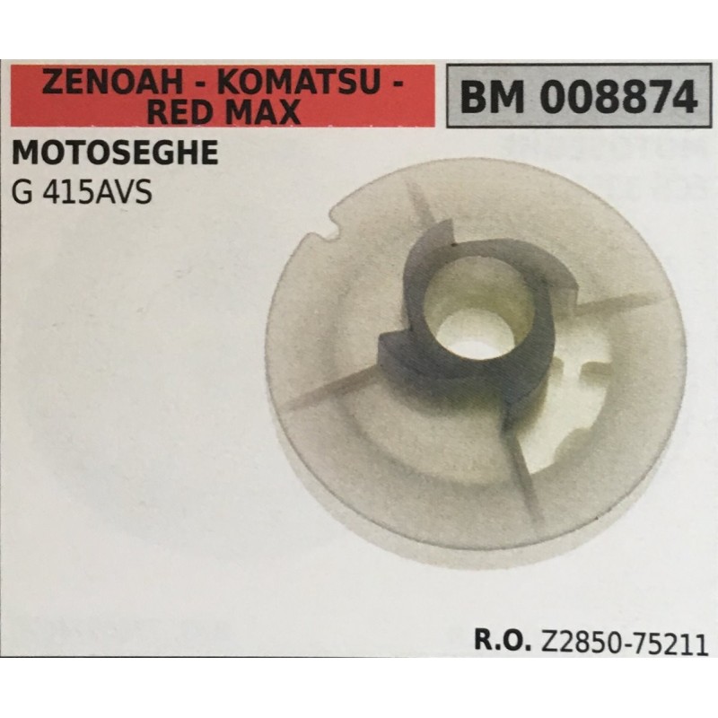 PULEGGIA AVVIAMENTO BRUMAR ZENOAH  KOMATSU  RED MAX MOTOSEGHE G 415AVS