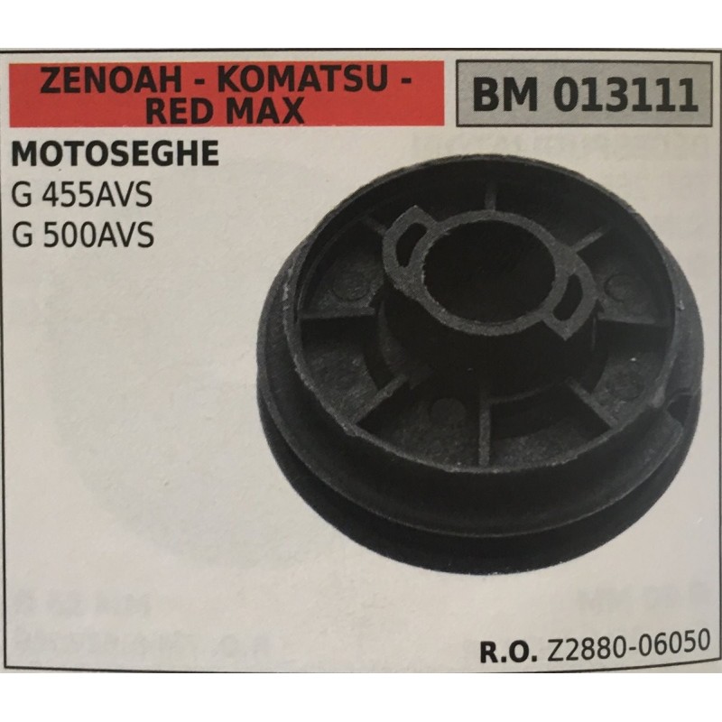 PULEGGIA AVVIAMENTO BRUMAR ZENOAH  KOMATSU  RED MAX MOTOSEGHE G 455AVS G 500AVS