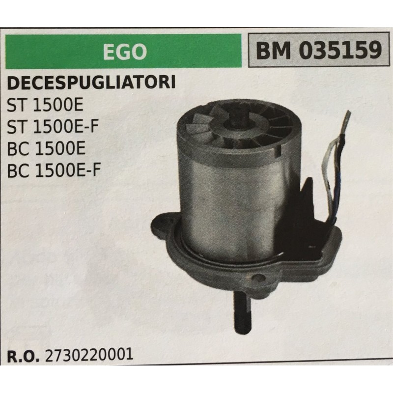 MOTORE ELETTRICO BRUMAR EGO DECESPUGLIATORI ST 1500E ST 1500EF BC 1500E BC 1500EF