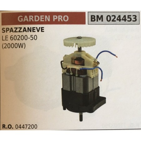 MOTORE ELETTRICO BRUMAR GARDEN PRO SPAZZANEVE LE 6020050 (2000W)