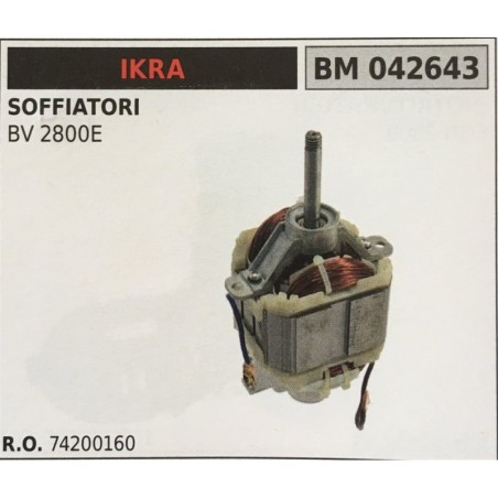 MOTORE ELETTRICO BRUMAR IKRA SOFFIATORI BV 2800E
