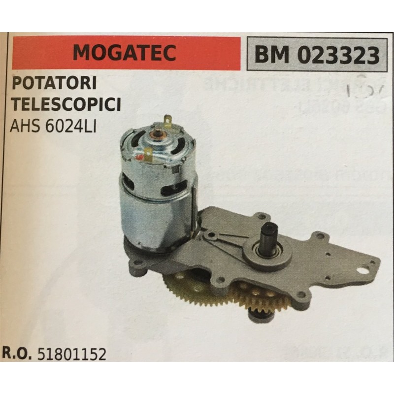 MOTORE ELETTRICO BRUMAR MOGATEC POTATORI TELESCOPICI AHS 6024LI