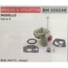 CARBURATORE A VASCHETTA BRUMAR BRIGGS&STRATTON MODELLO Serie 9