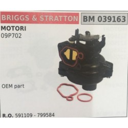 CARBURATORE A VASCHETTA BRUMAR BRIGGS&STRATTON MOTORI 09P702    OEM part
