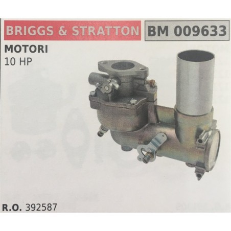 CARBURATORE A VASCHETTA BRUMAR BRIGGS&STRATTON MOTORI 10 HP