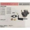 CARBURATORE A VASCHETTA BRUMAR BRIGGS&STRATTON MOTORI 110412  110432 110492  111432 120202  120212 120232  120412 121212    OEM