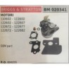 CARBURATORE A VASCHETTA BRUMAR BRIGGS&STRATTON MOTORI 110602  111602 122602  122607 122672  122677 122672  122682    OEM part