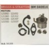 CARBURATORE A VASCHETTA BRUMAR BRIGGS&STRATTON MOTORI 121002  121052 121302  121312 121336  121337 122332  123337