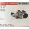 CARBURATORE A VASCHETTA BRUMAR BRIGGS&STRATTON MOTORI 251700 220700 252000    OEM part