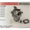 CARBURATORE A VASCHETTA BRUMAR BRIGGS&STRATTON MOTORI 282707 283702 283707 284707 286702 286707    OEM part