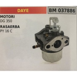 CARBURATORE A VASCHETTA BRUMAR DAYE MOTORI DG 350 RASAERBA PY 16 C