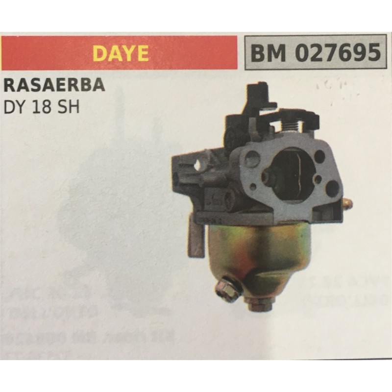 CARBURATORE A VASCHETTA BRUMAR DAYE RASAERBA DY 18 SH
