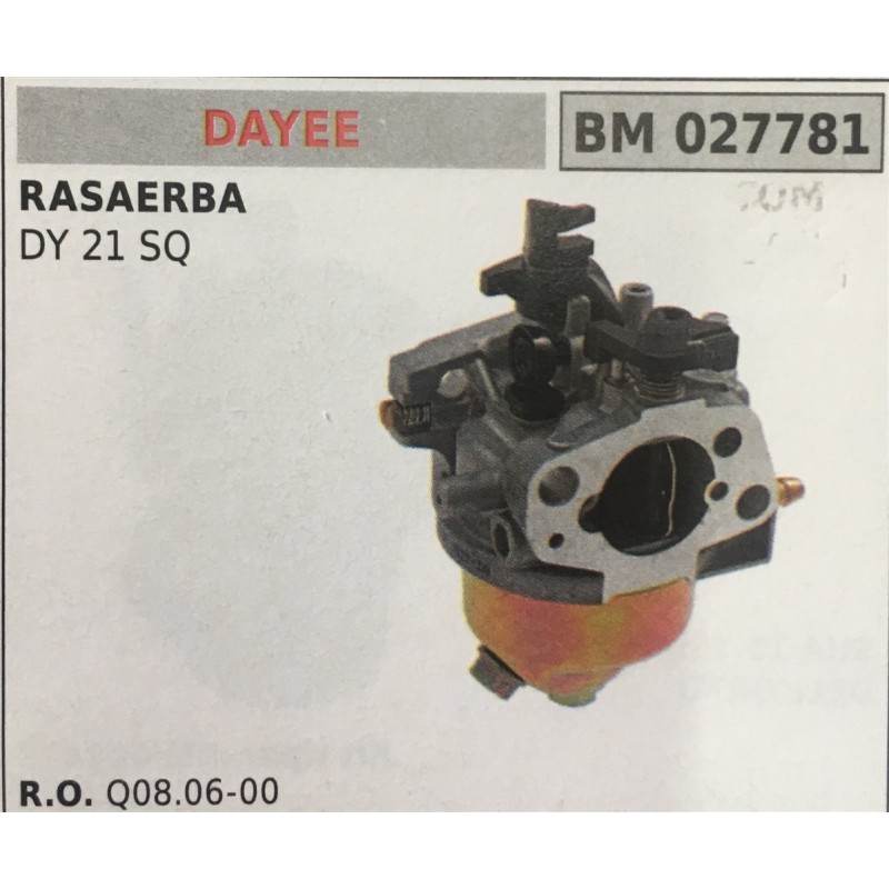 CARBURATORE A VASCHETTA BRUMAR DAYEE RASAERBA DY 21 SQ