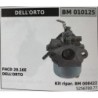 CARBURATORE A VASCHETTA BRUMAR DELL'ORTO    FHCD 2016E DELL'ORTO Kit ripar BM 008422