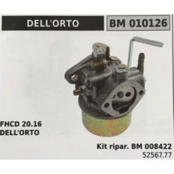 CARBURATORE A VASCHETTA BRUMAR DELL'ORTO    FHCD 2016 DELL'ORTO Kit ripar BM 008422