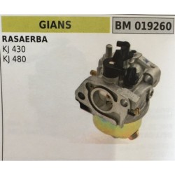 CARBURATORE A VASCHETTA BRUMAR GIANS RASAEBA KJ 430 KJ 480