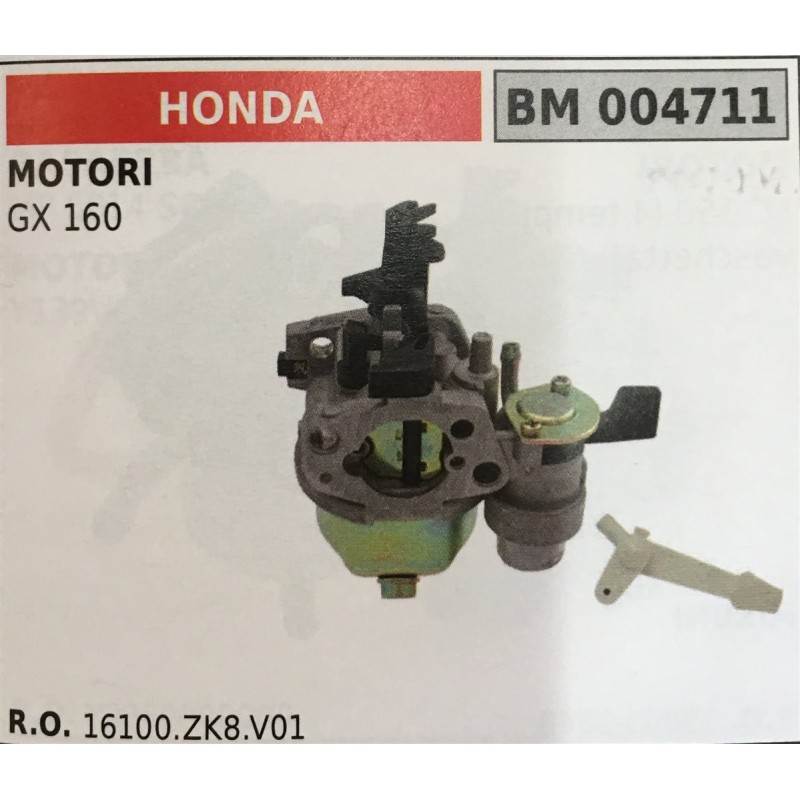 CARBURATORE A VASCHETTA BRUMAR HONDA MOTORI GX 160