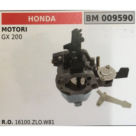 CARBURATORE A VASCHETTA BRUMAR HONDA MOTORI GX 200