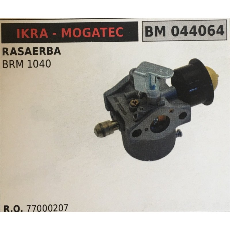 CARBURATORE A VASCHETTA BRUMAR IKRA  MOGATEC RASAERBA BRM 1040