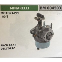 CARBURATORE A VASCHETTA BRUMAR MINARELLI MOTORI  I 903    FHCD 2016 DELL'ORTO