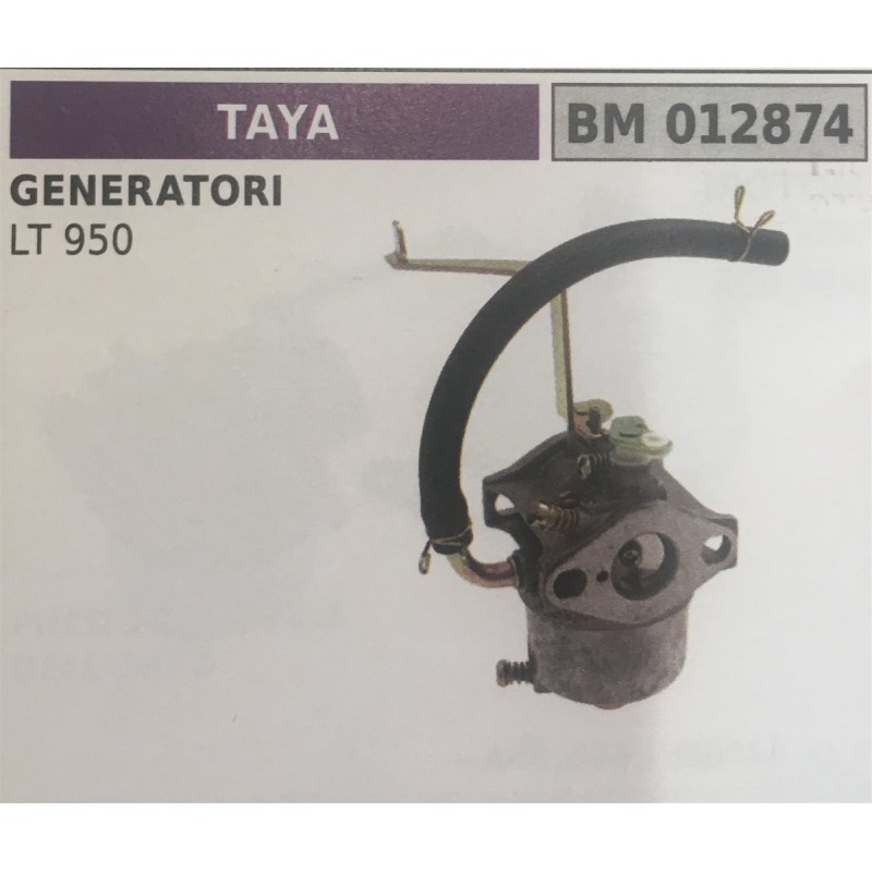 CARBURATORE A VASCHETTA BRUMAR TAYA GENERATORI LT 950