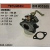 CARBURATORE A VASCHETTA BRUMAR TECUMSEH MOTORI HM 80  HM 85 HM 90  HM 100 LH 318 XA LH 358 XA LH 358 EA