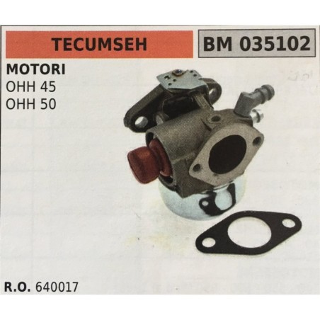 CARBURATORE A VASCHETTA BRUMAR TECUMSEH MOTORI OHH 45 OHH 50