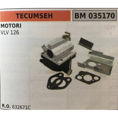 CARBURATORE A VASCHETTA BRUMAR TECUMSEH MOTORI VLV 126