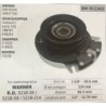 FRIZIONE ELETTROMAGNETICA BRUMAR WARNER ARIENS  00574200 09407700 GRASSHOPPER trattorini  serie 700 388767 606242 SNAPPER 35520