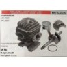 CILINDRO COMPLETO DI PISTONE E SEGMENTI BRUMAR  ASIA  CINA  GOOD LUCK  LEA  SANDRIGARDEN  SWM  MTD MOTOSEGHE ZM 2500 PN 2500
